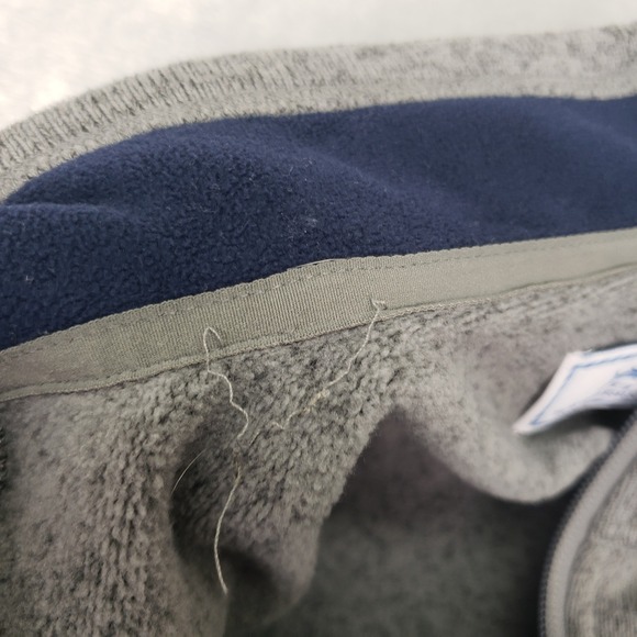 Southern Tide Samson Peak Mens Gray 1/4 Zip Pullover Fleece Sweater XXL 2XL Big - Picture 6 of 12